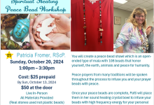 Spiritual Peace Bead Workshop