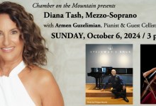 Diana Tash, Mezzo-Soprano with Armen Guzelimian