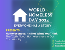 Virtual Talk: Homelessness: It’s Not What You Think