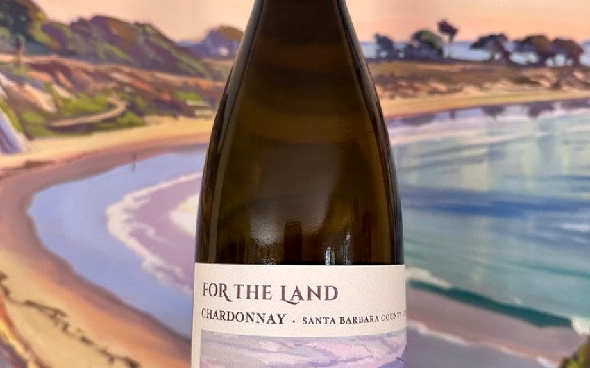 For the Land Chardonnay’s Chris Potter Label