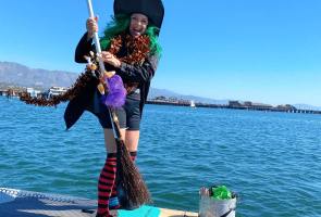 Santa Barbara Harbor’s 8th Annual Witches Paddle