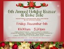 6TH Annual Holiday Bazaar & Bake Sale