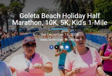 Goleta Beach Holiday Half Marathon, 10k & 5k