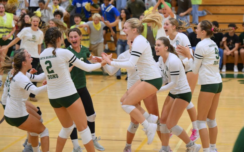 Santa Barbara Girls’ Volleyball Pulls Off Upset of First-Place San Marcos in Five-Set Thriller