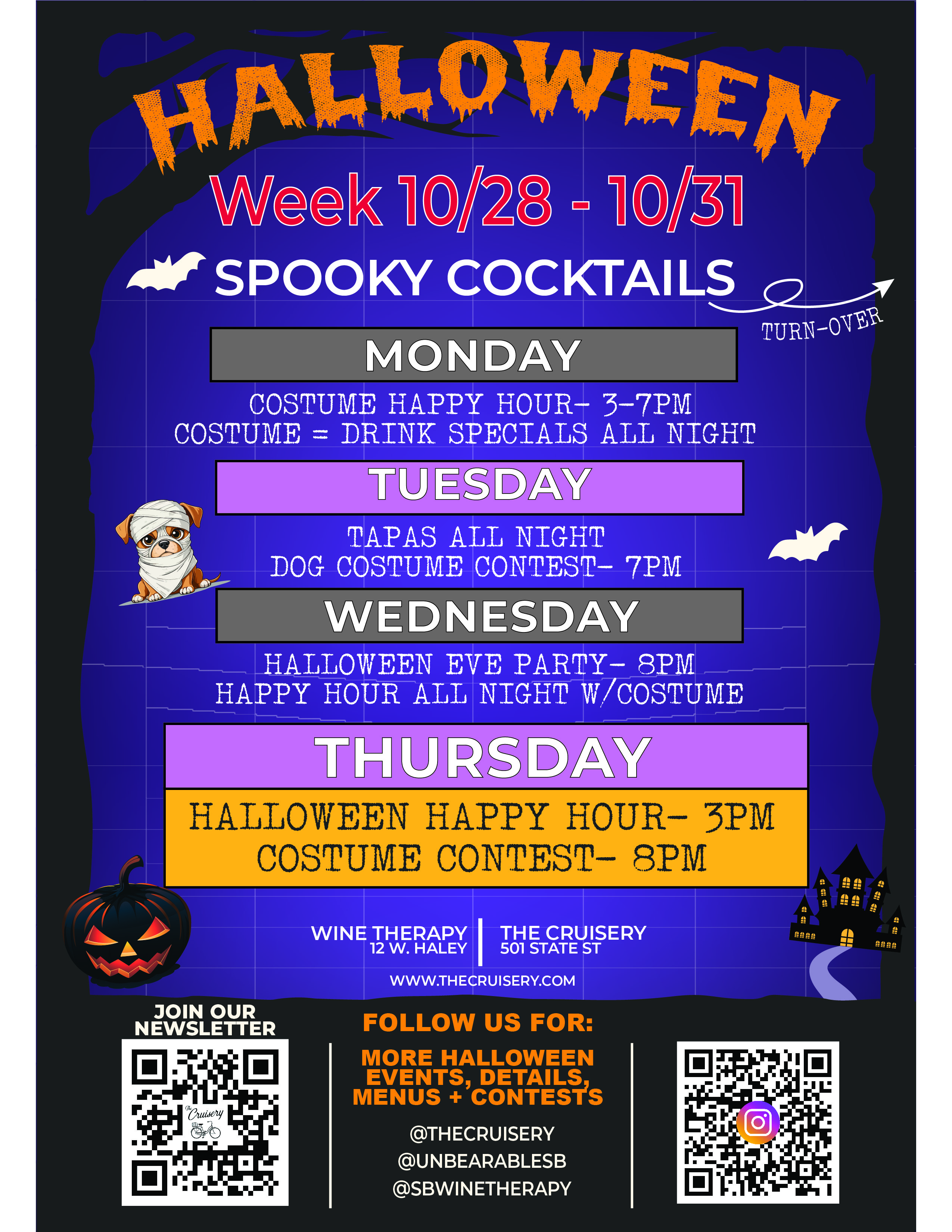 Halloween Happy Hour & Costume Contest The Santa Barbara Independent