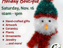 Holiday Boutique at Live Oak UU Congregation