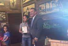 SBART Press Luncheon: Sarah Monroy Honored as Scholar Athlete of the Year For Providence School