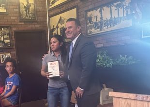 SBART Press Luncheon: Sarah Monroy Honored as Scholar Athlete of the Year For Providence School