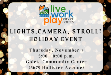 Lights, Camera, Stroll Holiday Lighting Event!