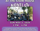 Stow House First Sunday Concert with Moneluv