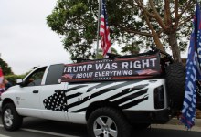 Pro-Trump Rally ‘Cruises’ Through Santa Barbara Area