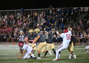 Dos Pueblos Football Holds on For 29-21 Victory Over Santa Paula