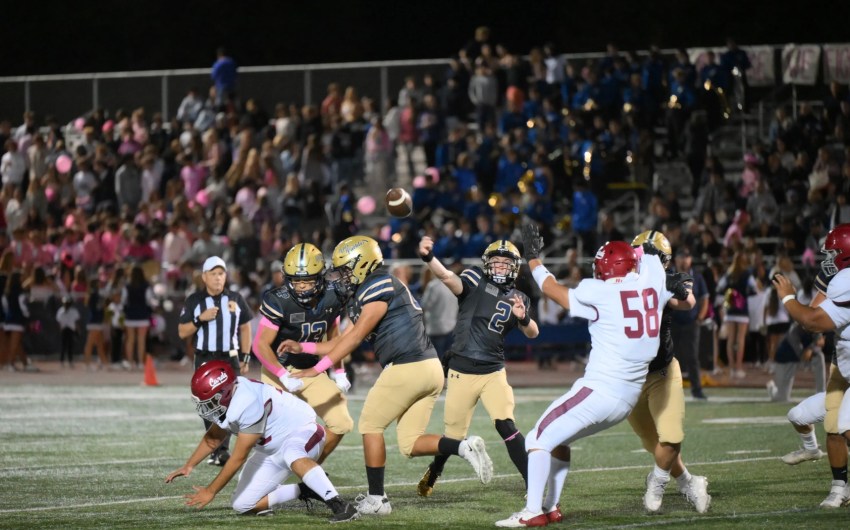 Dos Pueblos Football Holds on For 29-21 Victory Over Santa Paula