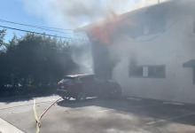 Two Apartments Ablaze in Old Town Goleta