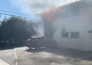 Two Apartments Ablaze in Old Town Goleta