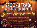 Spooky Train & Haunted Depot at the Goleta Depot