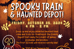 Spooky Train & Haunted Depot at the Goleta Depot