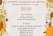 Thanksgiving Buffet – Brass Bear Uptown