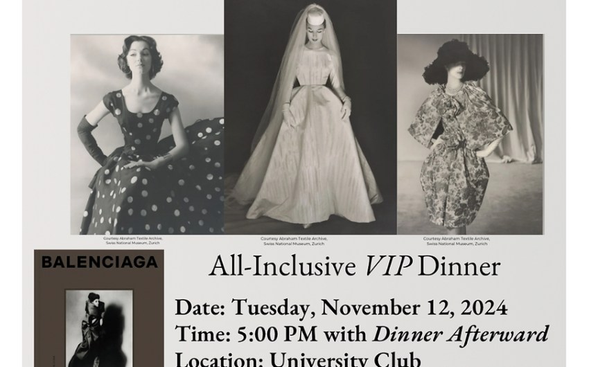 Fashionable Evening Explores the Work of Cristóbal Balenciaga Through Photographer Tom Kublin