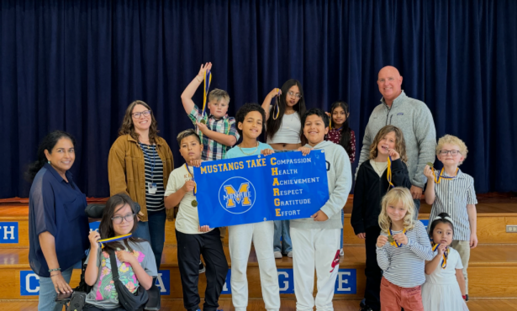 Monroe School Honored For Commitment to Fostering Positive School Culture