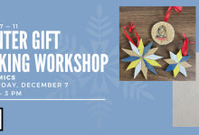 Winter Gift-Making Workshop – Ceramics