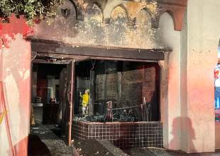 Indochine Lounge in Downtown Santa Barbara Ablaze Tuesday Night