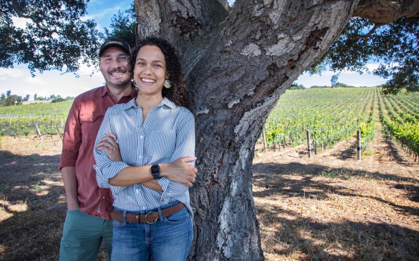 Cote of Paint Splashes Bright Colors Across Santa Barbara Wine Country