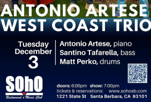 An Evening of Jazz with Antonio Artese Trio