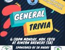 SB Rugby & Black Dog General Trivia