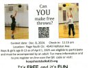 S.B. Elks Hoop Shoot contest