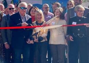 The Community Celebrates Opening of Michael Towbes Library Plaza 