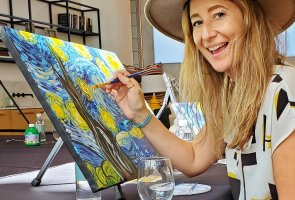 Wine + Painting Workshop