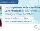 Free Virtual Meeting: “How to Partner with your Primary Care Physician”