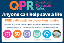 FREE QPR Suicide Prevention Training