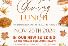 SYV Community Outreach Ribbon Cutting and Thanksgiving Lunch