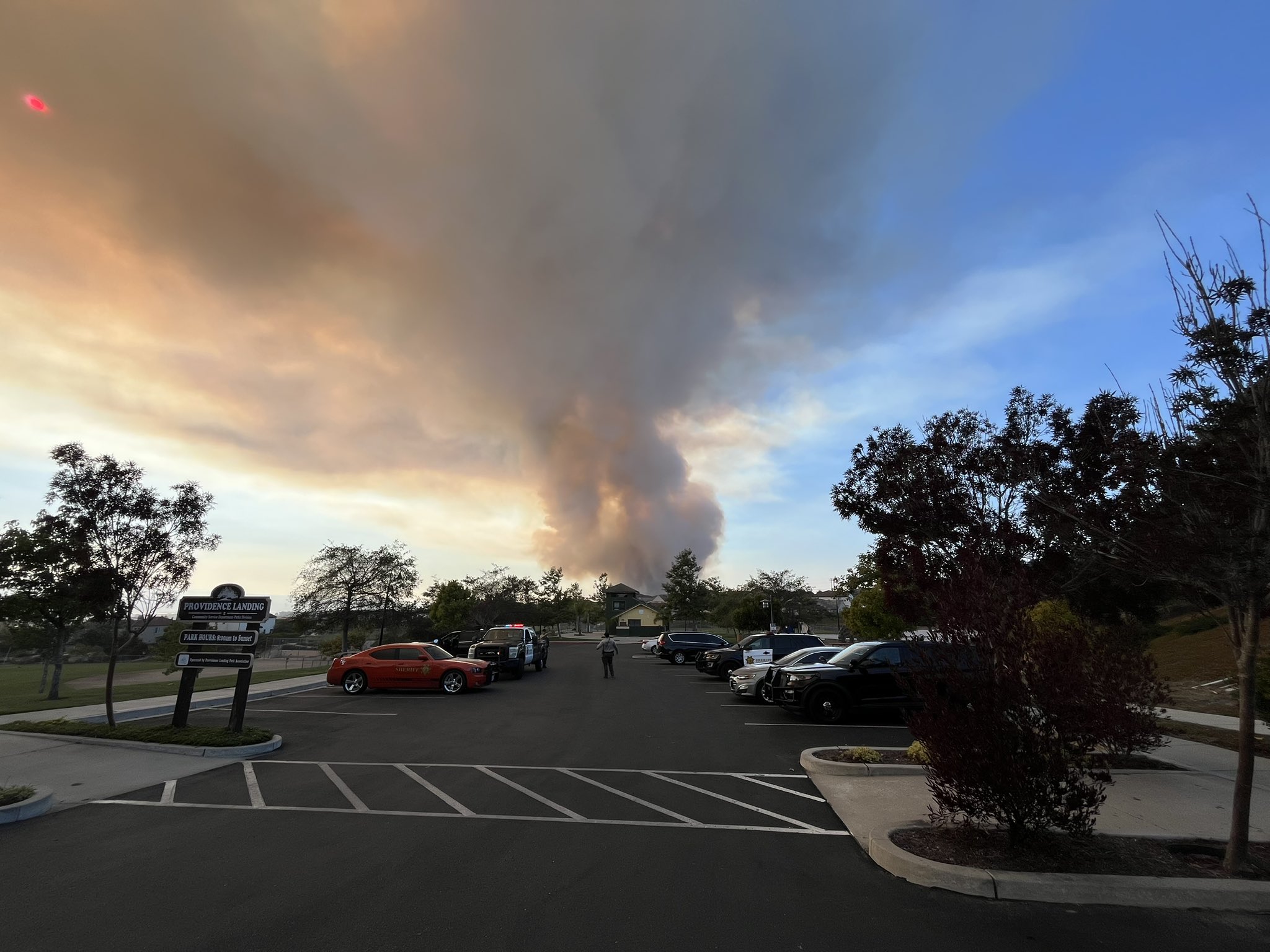 Update: Forward Progress Of Santa Lucia Fire Near Lompoc Stopped, All ...