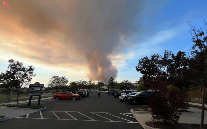 Santa Lucia Fire Prompts Evacuation Orders for Lower Vandenberg Village, Providence Landing Areas in Lompoc