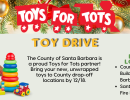 County Supports Toys For Tots Drive