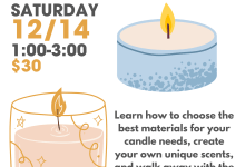 Holiday Candle Making Workshop