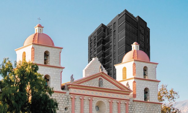 Mission: Implausible? Eight-Story Housing Project Proposed Behind Santa Barbara Mission