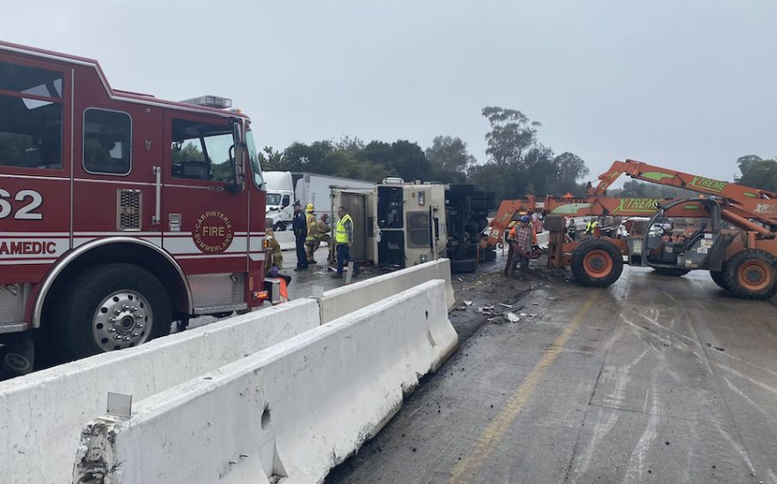 Car-mageddon Hits Highway 101 in Santa Barbara County