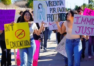 Dos Pueblos High School Students Take Part in Post-Election Walkout