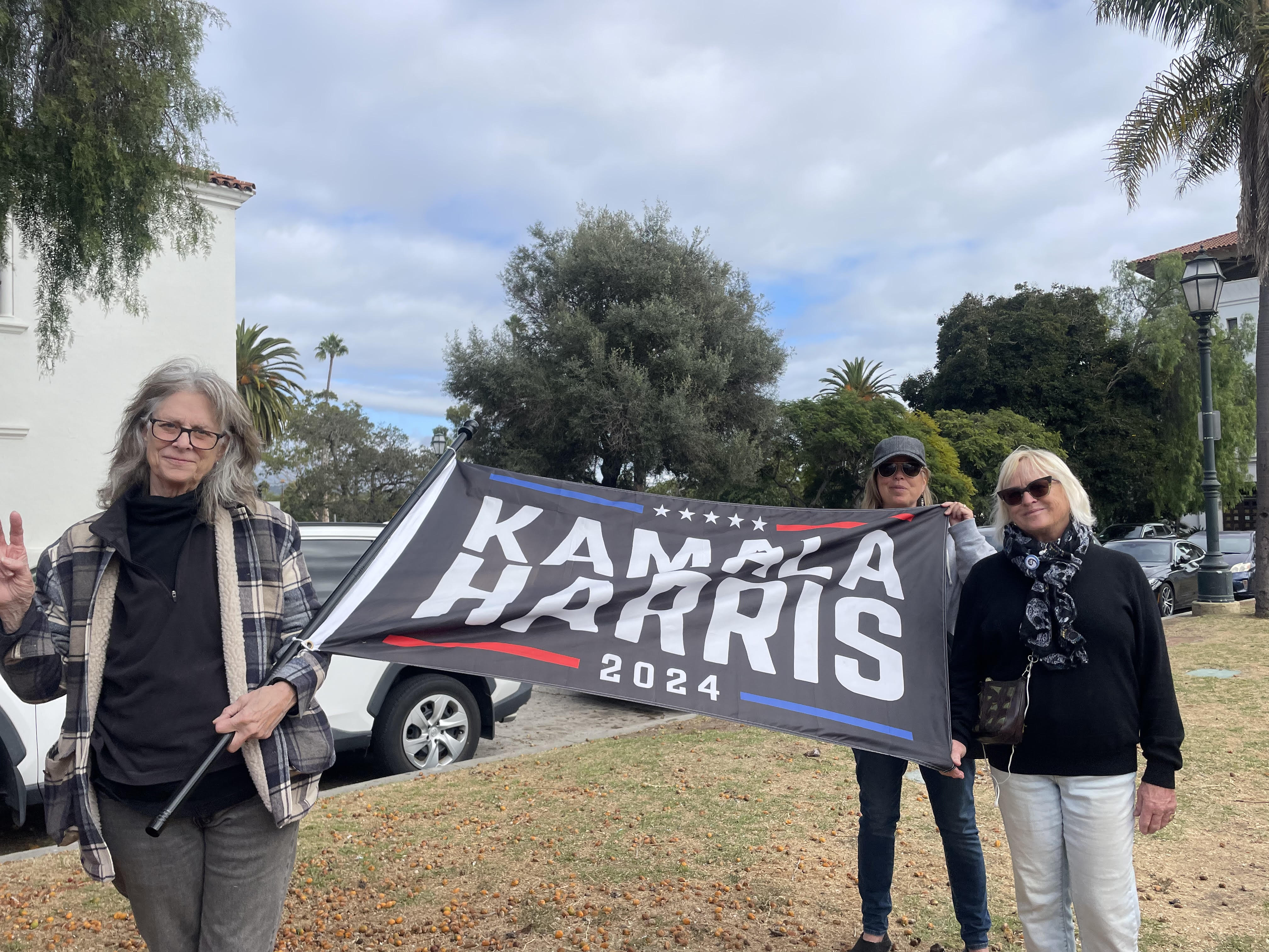 Santa Barbara Women March For Harris - The Santa Barbara Independent