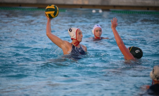 San Marcos High Girls Water Polo Defeats Rival Santa Barbara 14-3