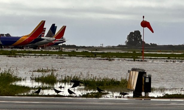 Santa Barbara Airport Attempts to Avoid Drowning