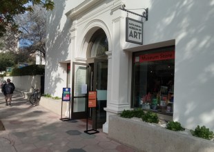 Gift Shop at Santa Barbara Museum of Art Moving to the Exit