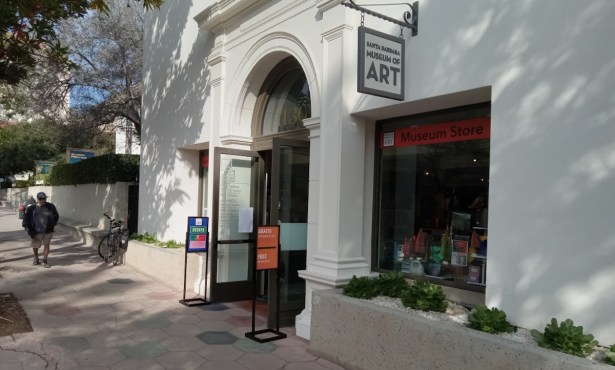 Gift Shop at Santa Barbara Museum of Art Moving to the Exit