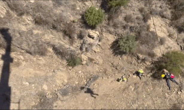 Mountain Biker Airlifted to ER After Going 150 Feet Down Side of Romero Trail in Montecito