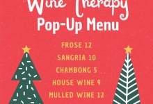 Wine Therapy Pop-Up at The Cruisery