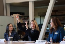 First Partner of California Jennifer Siebel Newsom Visits Santa Barbara High